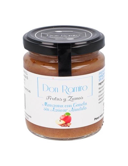 Compota de Manzana y Canela Sin Azúcar Añadido 240g