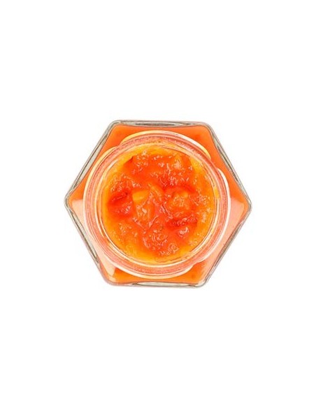 Textura de la mermelada de tomate