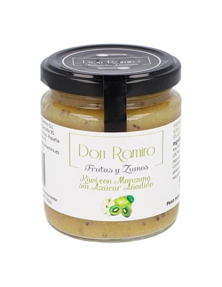 Compota de Kiwi con Manzana Sin Azúcar Añadido 240g