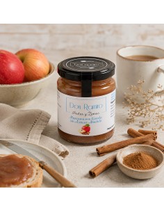 Compota de Manzana y Canela Sin Azúcar Añadido 240g 2