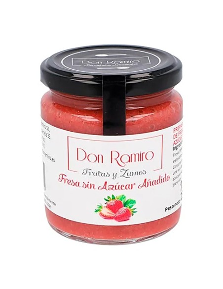 Compota de Fresa Sin Azúcar Añadido 240g